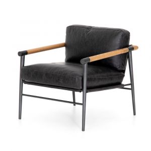 Four Hands - Rowen Chair - Sonoma Black - 105778-006