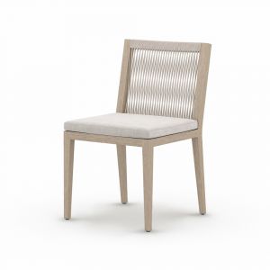 Four Hands - Sherwood Outdoor Dining Chair, Washed Brown - Venao Grey - 223161-006