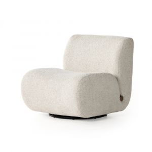Four Hands - Siedell Swivel Chair - Sheldon Ivory - 230751-004