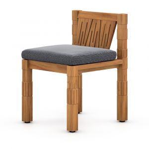 Four Hands - Solano - Alta Outdoor Dining Chair-Faye Navy - 227496-004
