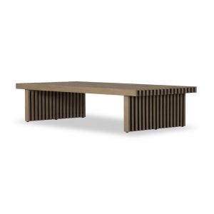 Four Hands - Solano - Haskell Outdoor Coffee Table-Brown-Fsc - 233790-001