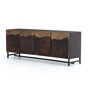 Four Hands - Stormy Media Console - Aged Brown - IELE-122