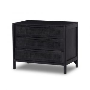 Four Hands - Sydney Large Nightstand - Black Wash - 234927-004