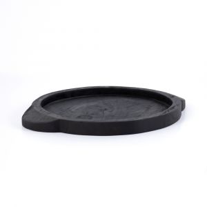 Four Hands - Tadeo Round Tray - Carbonized Black - 223765-002