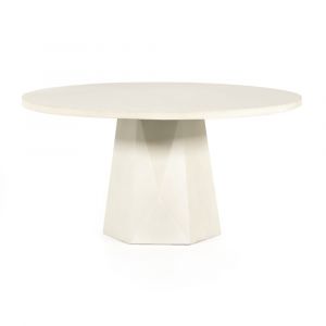 Four Hands - Thayer Bowman Outdoor Dining Table-60-White -105446-006