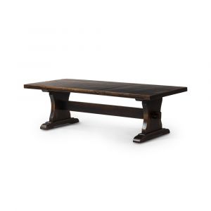 Four Hands - Trestle Coffee Table - Distressed Walnut - 233785-001