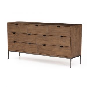 Four Hands - Trey 7 Drawer Dresser - Auburn Poplar - 108603-001