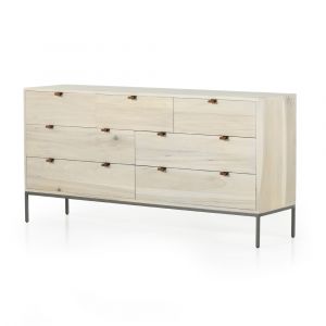 Four Hands - Trey 7 Drawer Dresser - Dove Poplar - 108603-006