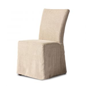 Four Hands - Vista Slipcovered Dining Chair - Broadway Canvas - 105657-010