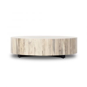 Four Hands - Wesson - Hudson Large Coffee Table-Bleached Spltd - 236589-004