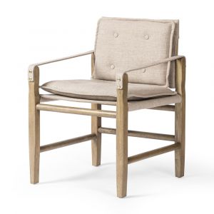 Four Hands - Westgate - Lenz Dining Armchair - Alcala Taupe - 232983-012