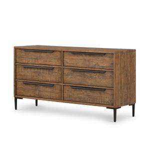Four Hands - Wyeth 6 Drawer Dresser - Rustic Sandalwood - 108383-006