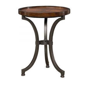 Hammary - Barrow Round Chairside Table-Kd - 358-916