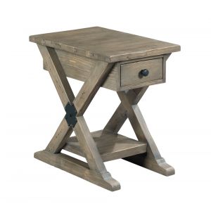 Hammary - Reclamation Place Chairside Table - 523-916