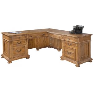 Hekman Furniture - Wellington Hall Office - Executive L-shape Desk - 79307