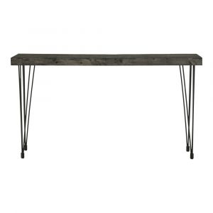 Henry & Mason - Akoya Console Table in Weathered Grey - AKO-840-GRE-CNST - CLOSEOUT