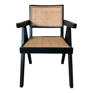 Henry & Mason - Bombay Chair in Black (Set of 2) - BOM-840-BLA-DC