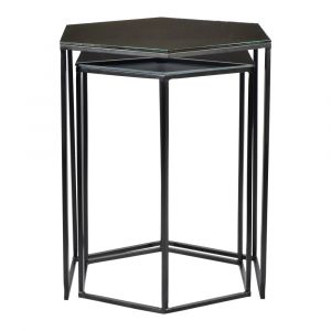 Henry & Mason - Ice Accent Tables in Black - ICE-849-BLA-ACCT