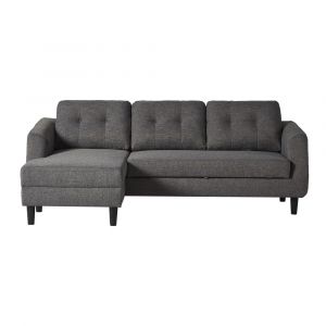 Henry & Mason - Mada Sofa Bed With Chaise Grey Left - MAD-840-GRE-SB-01