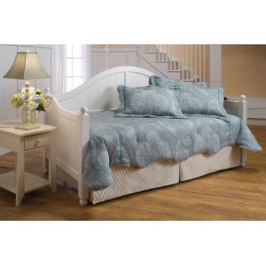 Hillsdale - Augusta Daybed In White With Mattress Support System And Roll-Out Trundle - 1434DBLHTR