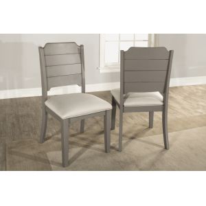 Hillsdale - Clarion Dining Chair Distressed Gray - (Set of 2) - 4541-802