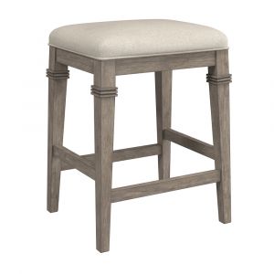 Hillsdale Furniture - Arabella Wood Backless Counter Height Stool, Distressed Gray - 4745-826