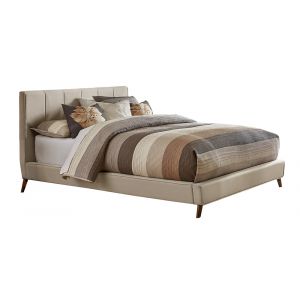 Hillsdale Furniture - Aussie Queen Upholstered Platform Bed, Fog - 1949BQR