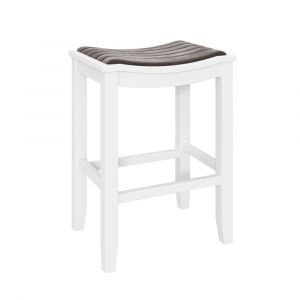 Hillsdale Furniture - Avant Wood Backless Counter Height Stool, White - 5510-826