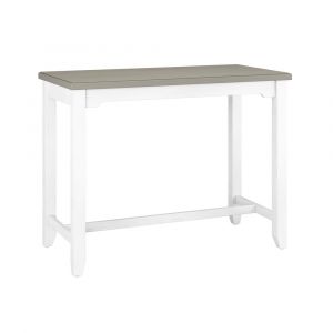 Hillsdale Furniture - Clarion Wood Counter Height Side Table, Distressed Gray - 4542-880