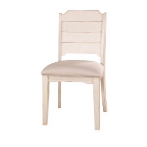 Hillsdale Furniture - Clarion Wood Dining Chair, Set of 2, Sea White - 4542-802