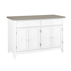 Hillsdale Furniture - Clarion Wood Server, Sea White - 4542-850KD