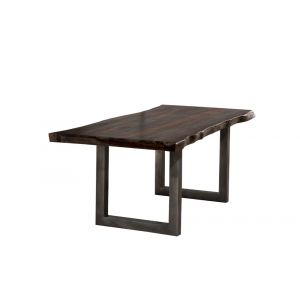 Hillsdale Furniture - Emerson Wood Rectangle Dining Table, Gray Sheesham - 5925DT
