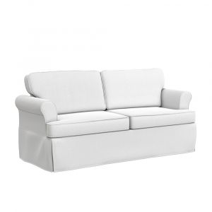 Hillsdale Furniture - Faywood Upholstered Sofa, Snow White - 9031-912