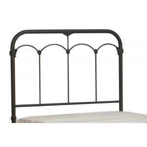 Hillsdale Furniture - Jocelyn Twin Metal Headboard with Frame, Black Sparkle - 2087HTWR