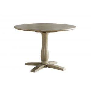 Hillsdale Furniture - Ocala Wood Round Dining Table, Sandy Gray - 4838DT