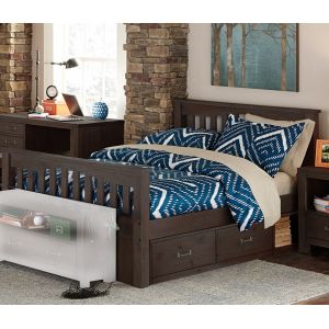 Hillsdale Kids - Highlands Harper Full Bed With Storage - Espresso - 11055-1NS