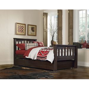Hillsdale Kids - Highlands Harper Twin Bed With Trundle - Espresso - 11050NT_CLOSEOUT