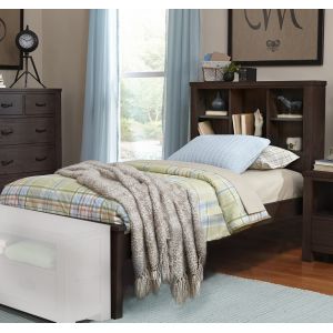 Hillsdale Kids - Highlands Twin Bookcase Bed Espresso - 11060N