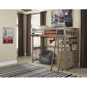 Hillsdale Kids - Highlands Twin Loft Bed Driftwood - 10070N_CLOSEOUT