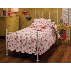 Hillsdale - Molly Duo Panel Twin Bed In White - 1222BTWR