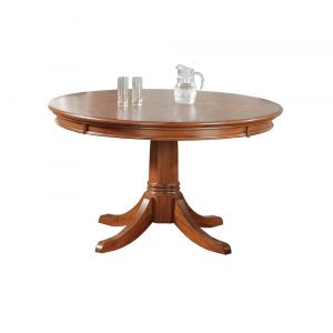 Hillsdale - Park View Wood Game Table, Medium Brown Oak - 4186GTB