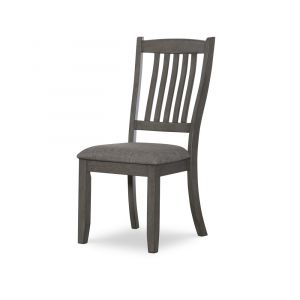 Home Furniture Outfitters - Allston Park Gray Farmhouse Dining Chair - (Set of 2) - HF2320-140