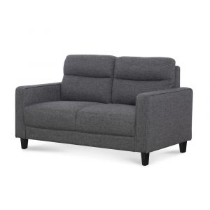 Home Furniture Outfitters - Asher Channeled Loveseat - HF2440-914