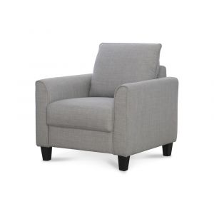 Home Furniture Outfitters - Brooklynn Gray Armchair - HF2420-908