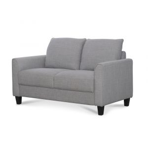 Home Furniture Outfitters - Brooklynn Gray Loveseat - HF2420-914