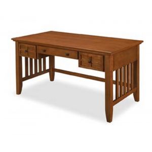 Homestyles Furniture - Arts & Crafts Brown Executive Desk - 5180-15