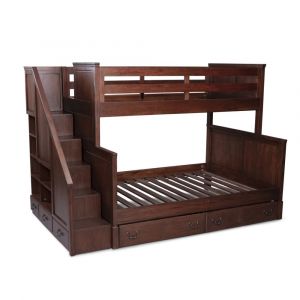 Homestyles Furniture - Aspen Brown Twin Over Full Bunk Bed - 5520-56D