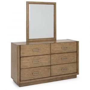Homestyles - Big Sur Brown Dresser with Mirror - 5506-74