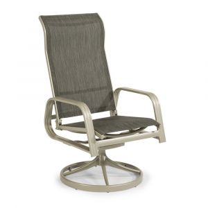 Homestyles Furniture - Captiva Gray Swivel Rocking Chair - 6700-55