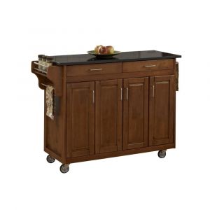 Homestyles Furniture - Create-a-Cart Brown Kitchen Cart - 9200-1064